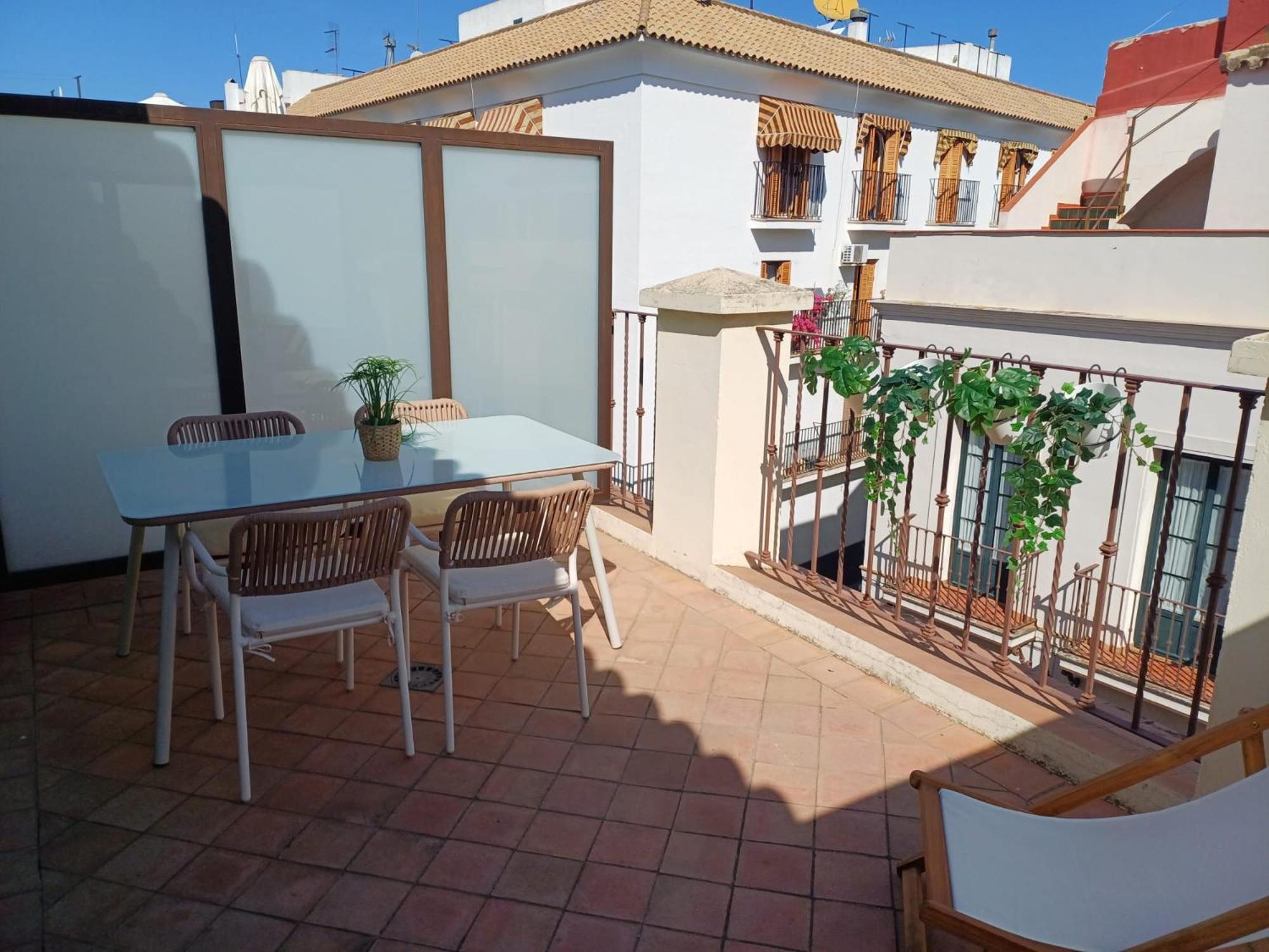 Apto. Con Terraza Privada Centro เซบีญา ภายนอก รูปภาพ